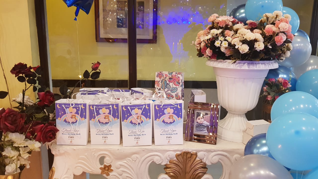 Taha's 1st Beary Celebration